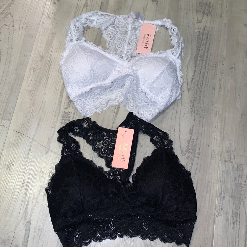 Two Kathy race back Bralettes